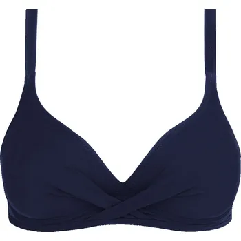 Dámské plavky Plavková podprsenka nevyztužená ANTIGEL (FBB3314-21), Barva tmavě modrá, Velikost 85E
