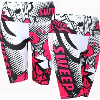 Dámské legíny SWEEP SWPT100 COMIX bílá/růžová L