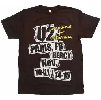 Merch U2: Tričko I+e Paris Event 2015 S