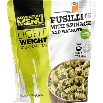 Adventure Menu Fusilli se špenátem a vlašskými ořechy Velká