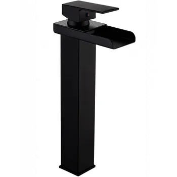 Vodovodní baterie Mexen Hydra vysoká vodovodní baterie, černá - 744910-70 Umyvadlové baterie