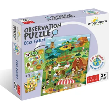 Puzzle Wiky Ekologická farma 60 dílků