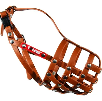 Náhubek pro psa COLORI® náhubek pro ovčácké psy M, světle hnědý, velikost 5 pes