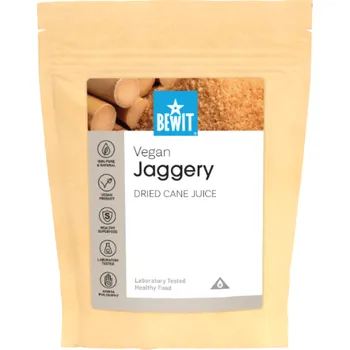 Sladidlo Bewit Třtinová šťáva sušená, nerafinovaná (Panela, Rapadura) (Přírodní sladidlo)