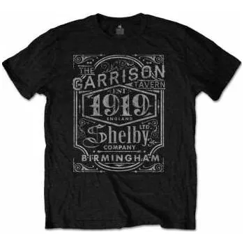 Pánské tričko Merch Peaky Blinders: Tričko Garrison Pub XXL