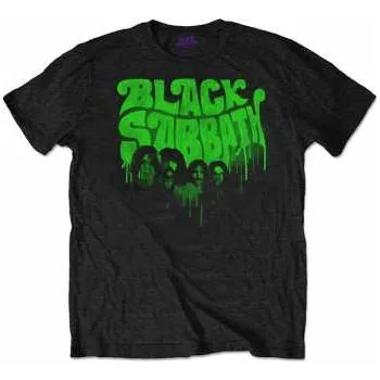Merch Black Sabbath: Tričko Graffiti XXL