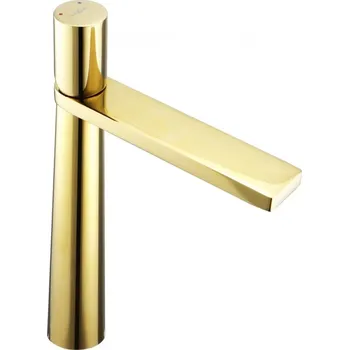 Vodovodní baterie Mexen Nox vysoká koupelnová baterie, zlatá - 744210-50 Umyvadlové baterie