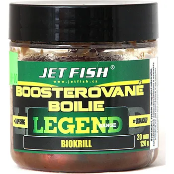Boilies JET FISH - Boosterované boilie 20mm 250ml - Banán/Chilli