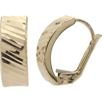 Prsten Zlaté náušnice CPP283 (585/1000) 1.7 g