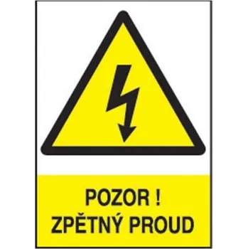 Pozor ! Zpětný proud, Magnetická fólie A4