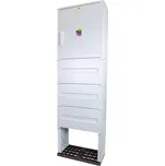 SFOS 2EJ1RP/F+ZD-UV dvou elektroměrový jednofázový jednotarifní rozvaděč v pilíři se zemním dílem ČEZ