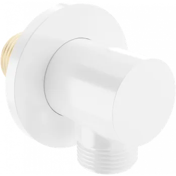 Vodovodní baterie Mexen Kai úhlová přípojka, bílá - 79341-20 Úhlové spoje