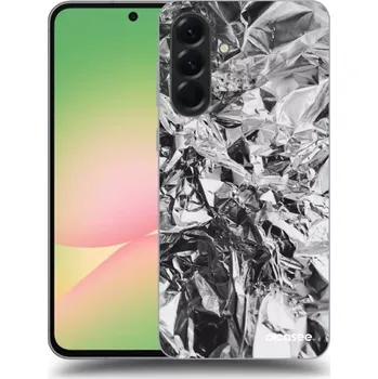 Pouzdro na mobilní telefon Picasee silikonový průhledný obal pro Samsung Galaxy A36 5G - Chrome