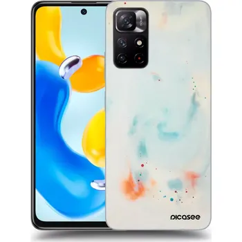 Pouzdro na mobilní telefon Picasee silikonový průhledný obal pro Xiaomi Redmi Note 11S 5G - Splash