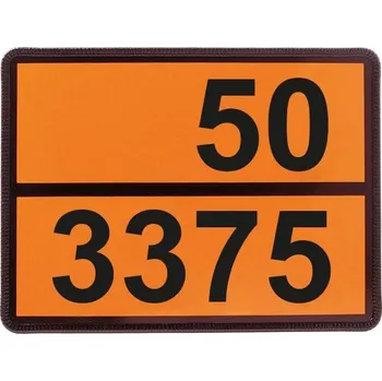 Tabulka jednoúčelová s lisovanými čísly 50/3375