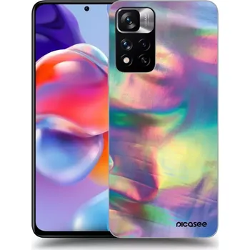 Pouzdro na mobilní telefon Picasee silikonový černý obal pro Xiaomi Redmi Note 11 Pro+ 5G - Holo