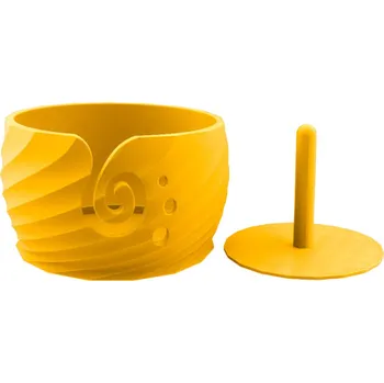 Organizér galanterie Pro Háčkování Sada miska s nástavcem OPTIK XL Mustard Field