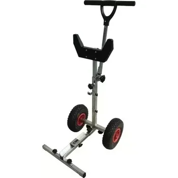 Pojezdové kolečko Pojízdný stojan na lodní motory do 20 HP / 50 kg – nerez, leštěný SUMAR 145111S