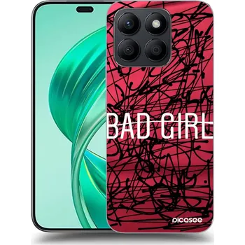 Pouzdro na mobilní telefon Picasee silikonový průhledný obal pro Honor X8b - Zlobivá holka