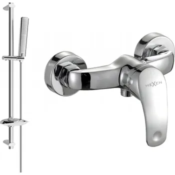 Vodovodní baterie Mexen Fabia DB72 sprchová baterie se sprchovou sadou, chrom - 74654DB72-00 Bateriové soupravy