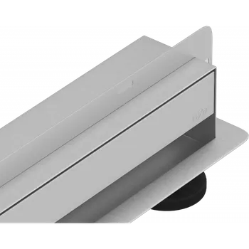 Odvodňovací žlab Mexen Flat Wall lineární odtok ve stěně 2v1 100 cm, inox - 1030100 Lineární nástěnné odtoky