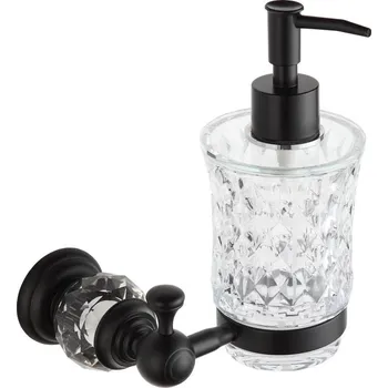 Dávkovač mýdla Mexen Estela dávkovač mýdla, černý - 7011540-70 Dávkovače tekutého mýdla