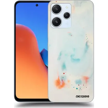 Pouzdro na mobilní telefon Picasee silikonový průhledný obal pro Xiaomi Redmi 12 5G - Splash