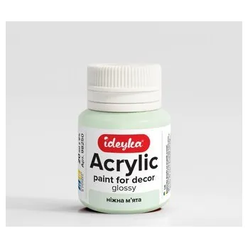 Set školních potřeb Farba akrylowa Delikatna mięta 20ml