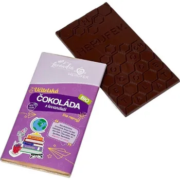 Čokoláda Čokoláda s levandulí učitelská, mléčná