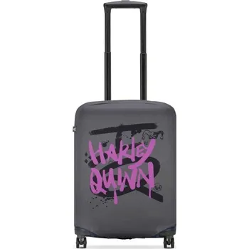 Obal na kufr RONCATO WARNER DC S UNI Tmavě šedá, Fialová, Černá