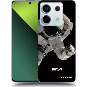 Pouzdro na mobilní telefon Picasee silikonový černý obal pro Xiaomi Redmi Note 13 Pro 5G - Astronaut Big