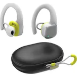 Hama Bluetooth sluchátka Spirit Athletics s klipem, pecky, nabíjecí pouzdro, bílá