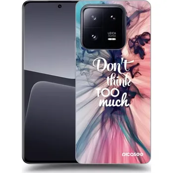 Pouzdro na mobilní telefon Picasee silikonový průhledný obal pro Xiaomi 14 Pro - Nemysli tolik