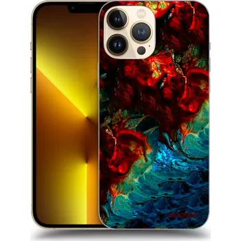 Pouzdro na mobilní telefon Picasee silikonový průhledný obal pro Apple iPhone 13 Pro Max - Universe