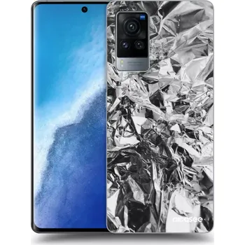 Pouzdro na mobilní telefon Picasee silikonový průhledný obal pro Vivo X60 Pro 5G - Chrome