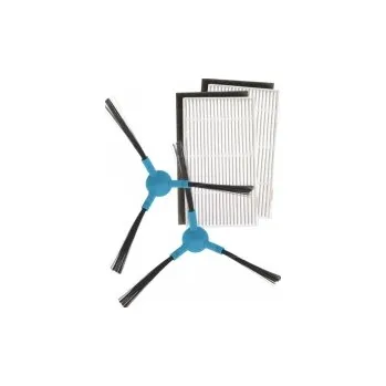 Sada příslušenství pro robotický vysavač Kartáčky a HEPA filtry k vysavači CECOTEC Conga 2499 Ultra Home Titanium sada 2+2ks