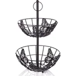 Etažér s košíky motýli 28 x 44 cm 2…