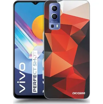 Pouzdro na mobilní telefon Picasee silikonový černý obal pro Vivo Y52 5G - Wallpaper 2