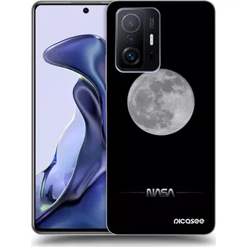 Pouzdro na mobilní telefon Picasee silikonový průhledný obal pro Xiaomi 11T - Moon Minimal