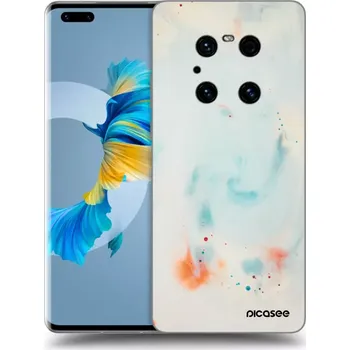 Pouzdro na mobilní telefon Picasee silikonový průhledný obal pro Huawei Mate 40 Pro - Splash