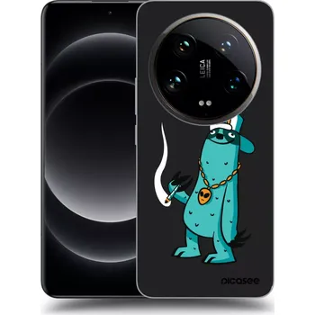 Pouzdro na mobilní telefon Picasee silikonový černý obal pro Xiaomi 14 Ultra - Earth - Je mi fajn