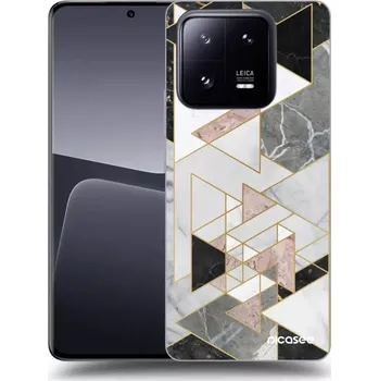 Pouzdro na mobilní telefon Picasee silikonový průhledný obal pro Xiaomi 14 Pro - Light geometry