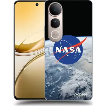 Pouzdro na mobilní telefon Picasee silikonový černý obal pro Vivo V50 Lite 5G - Nasa Earth