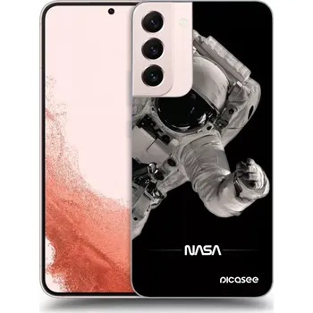 Pouzdro na mobilní telefon Picasee silikonový černý obal pro Samsung Galaxy S23+ 5G - Astronaut Big