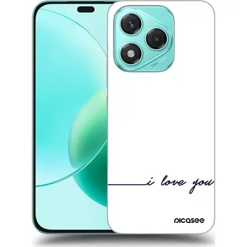 Pouzdro na mobilní telefon Picasee silikonový průhledný obal pro Honor 400 Lite 5G - Miluji tě