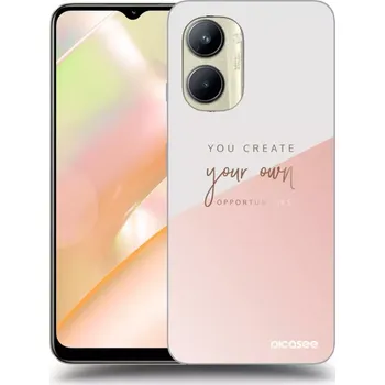 Pouzdro na mobilní telefon Picasee silikonový průhledný obal pro Realme C33 (2023) - Vytvoř si svou vlastní příležitost