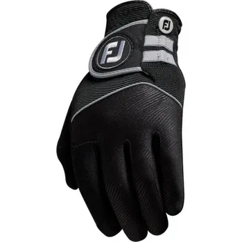 Golfové rukavice FootJoy RainGrip pánská golfová rukavice černá, pravá (pro leváky), S