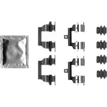 Přislušenství brzdového systému Sada příslušenství, obložení kotoučové brzdy TEXTAR 82549800