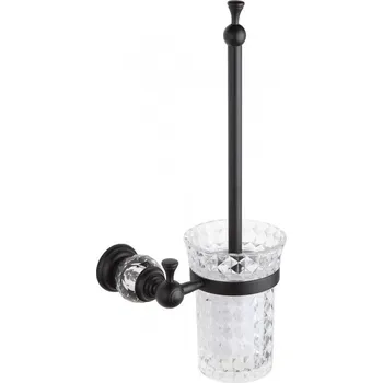 WC štětka Mexen Estela toaletní kartáč, černý - 7011550-70 Nádoby na štětky do WC