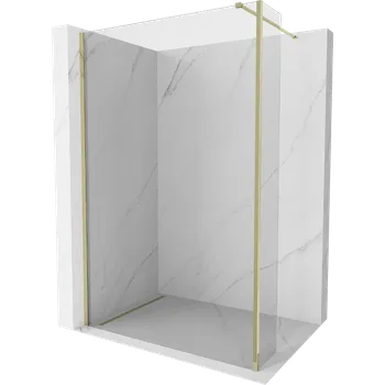 Mexen Kioto sprchová stěna Walk-in 180 x 40 cm, transparentní, zlatá - 800-180-212-50-00-040 Sprchové stěny